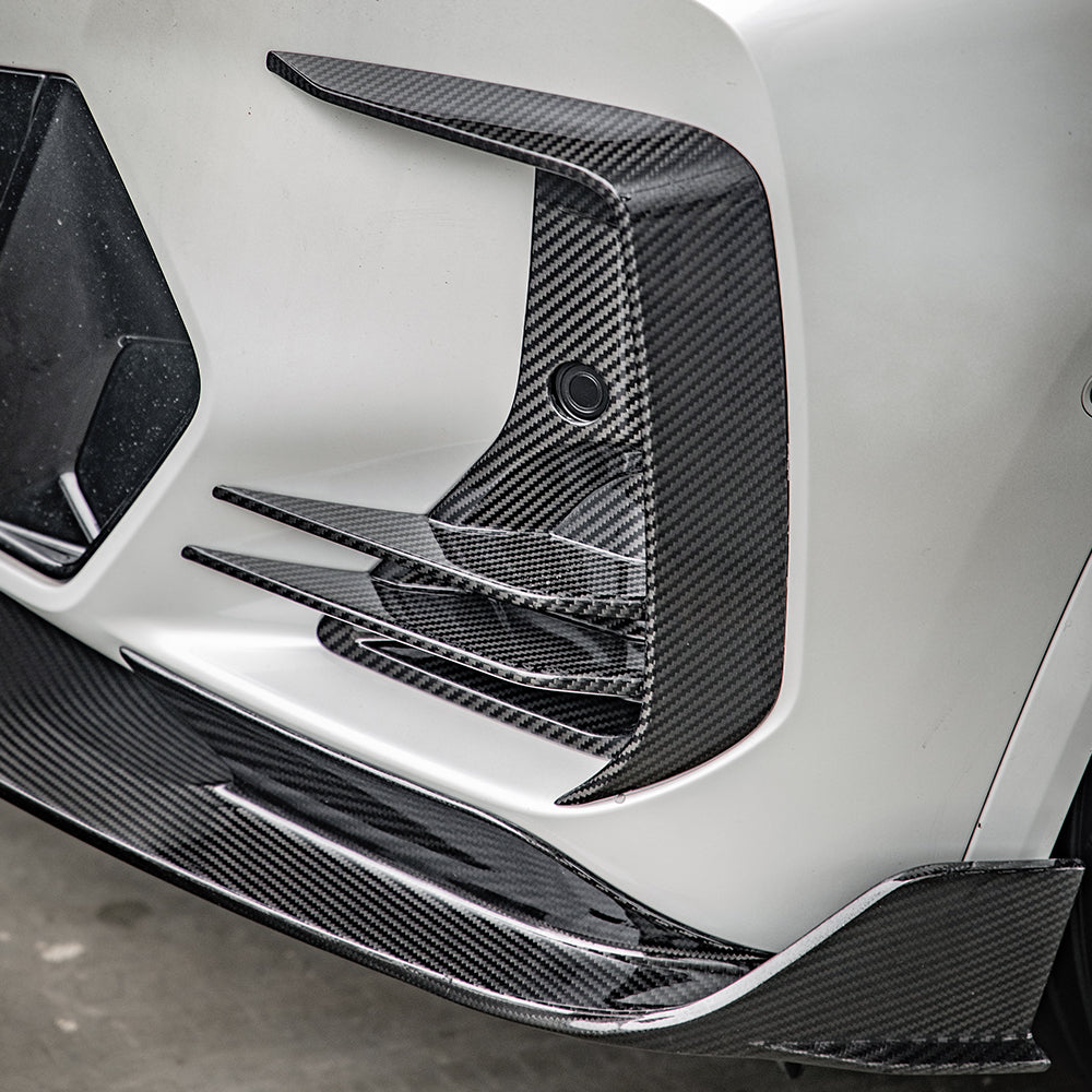 SOOQOO BMW iX3 Carbon Fibre Front Lip