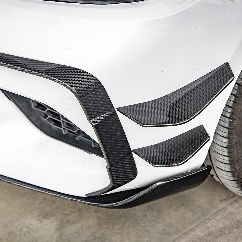 SOOQOO BMW M2 F87 Carbon Fiber Front Canards | SOOQOO Carbon