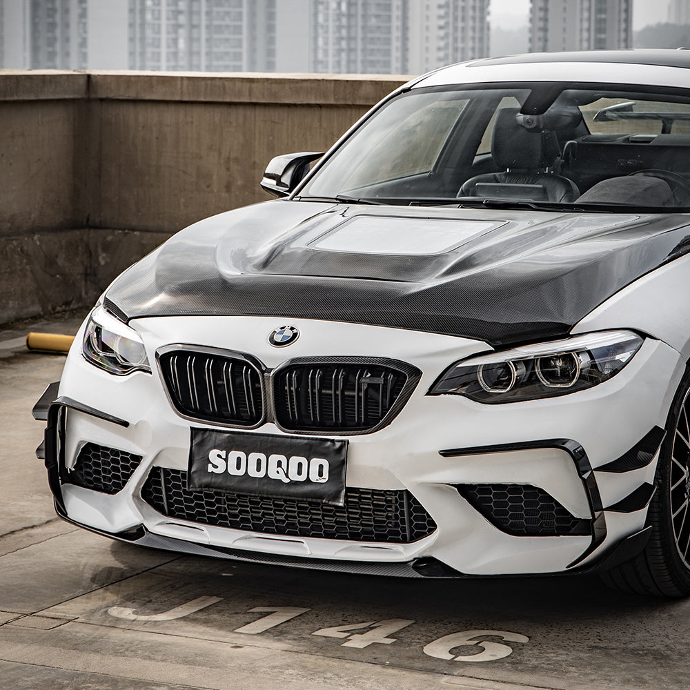M2 F87 Front Canards Carbon Fiber | Sooqoo Carbon