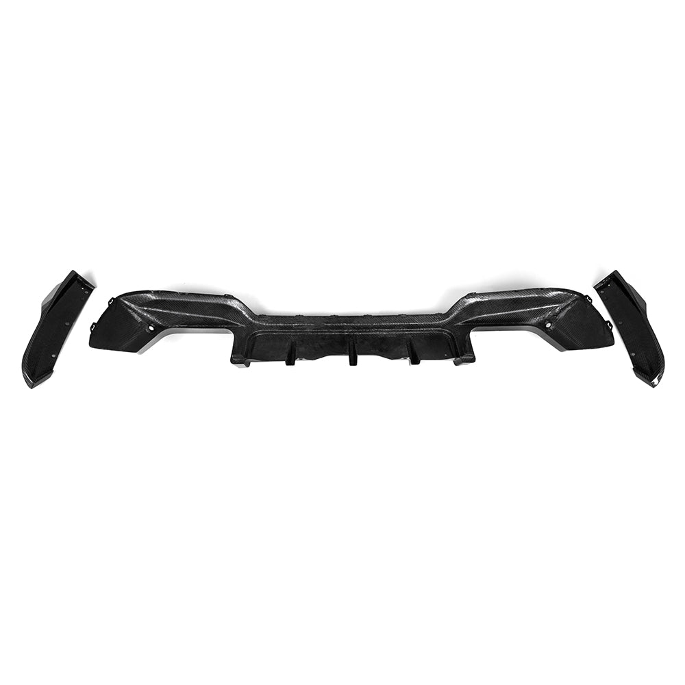 X3m Rear Diffuser F97 X3M F97 LCI Rear Diffuser | SOOQOO Carbon Fiber OEM Fit