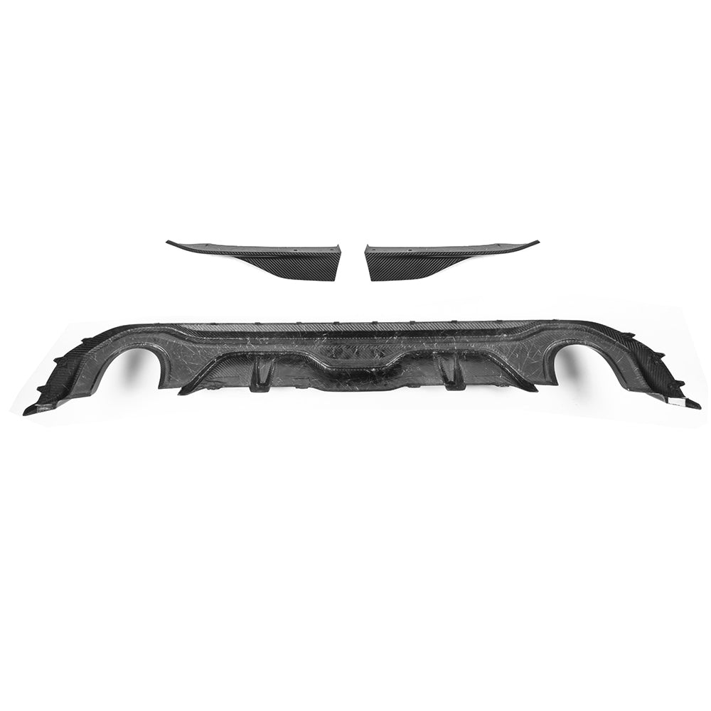 Single Sided Rear Diffuser G26 Rear Diffuser | Premium Carbon Fiber for BMW