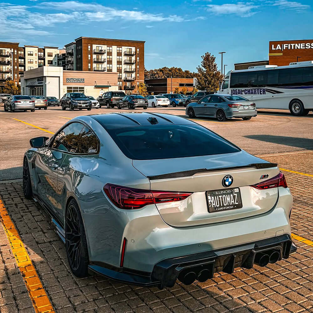 SOOQOO V2 BMW M4 G82 G83 Carbon Fiber Rear Diffuser | SOOQOO Carbon