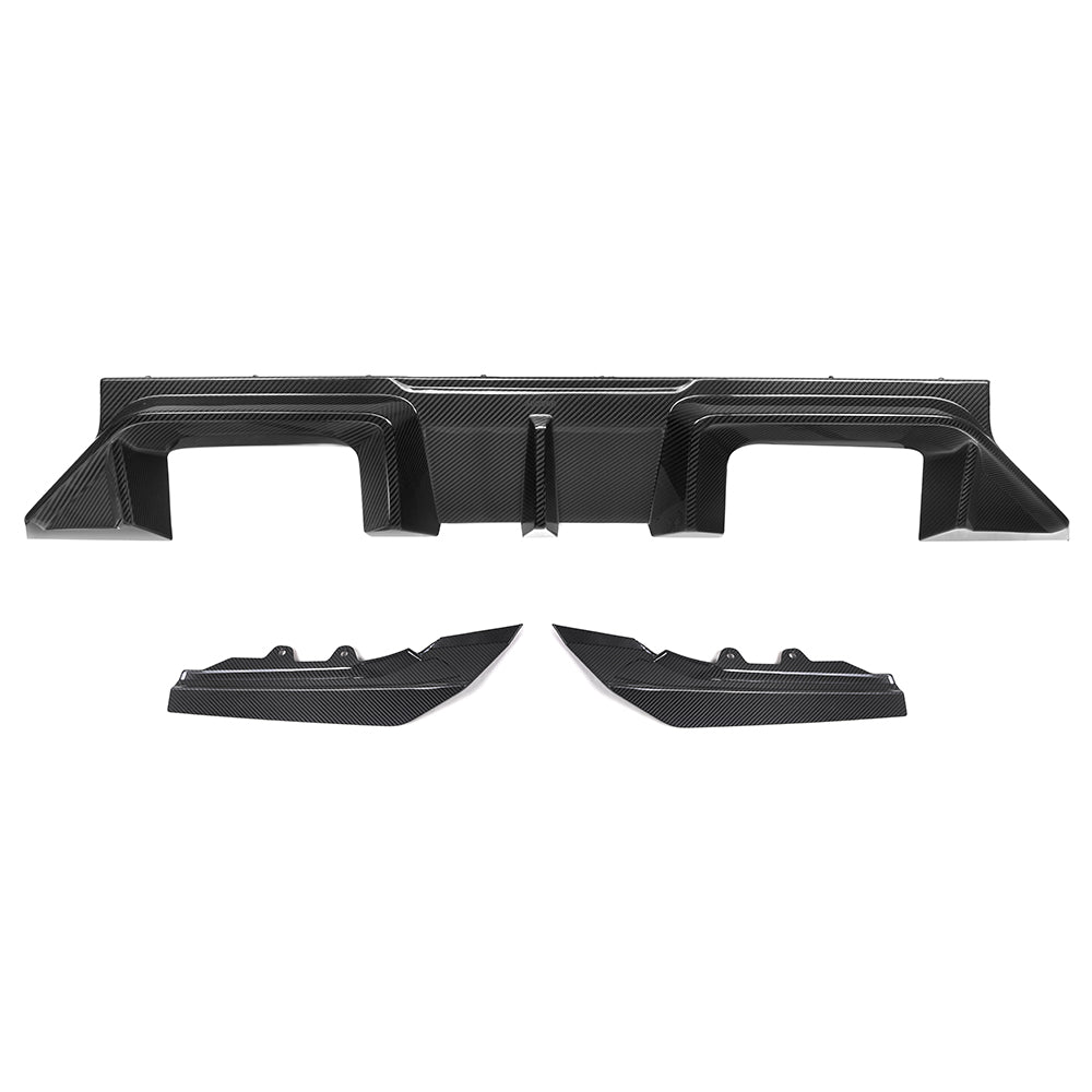 SOOQOO BMW M2 G87 Type-B Prepreg Carbon Fiber Rear Diffuser