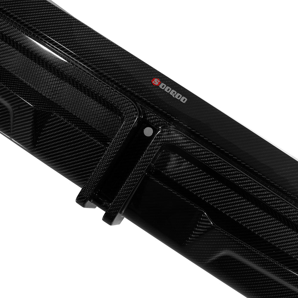 SOOQOO BMW X5M F95 LCI Carbon Fiber Diffuser