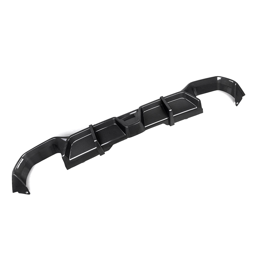 SOOQOO BMW X4 G02 LCI Prepreg Carbon Fiber Rear Diffuser