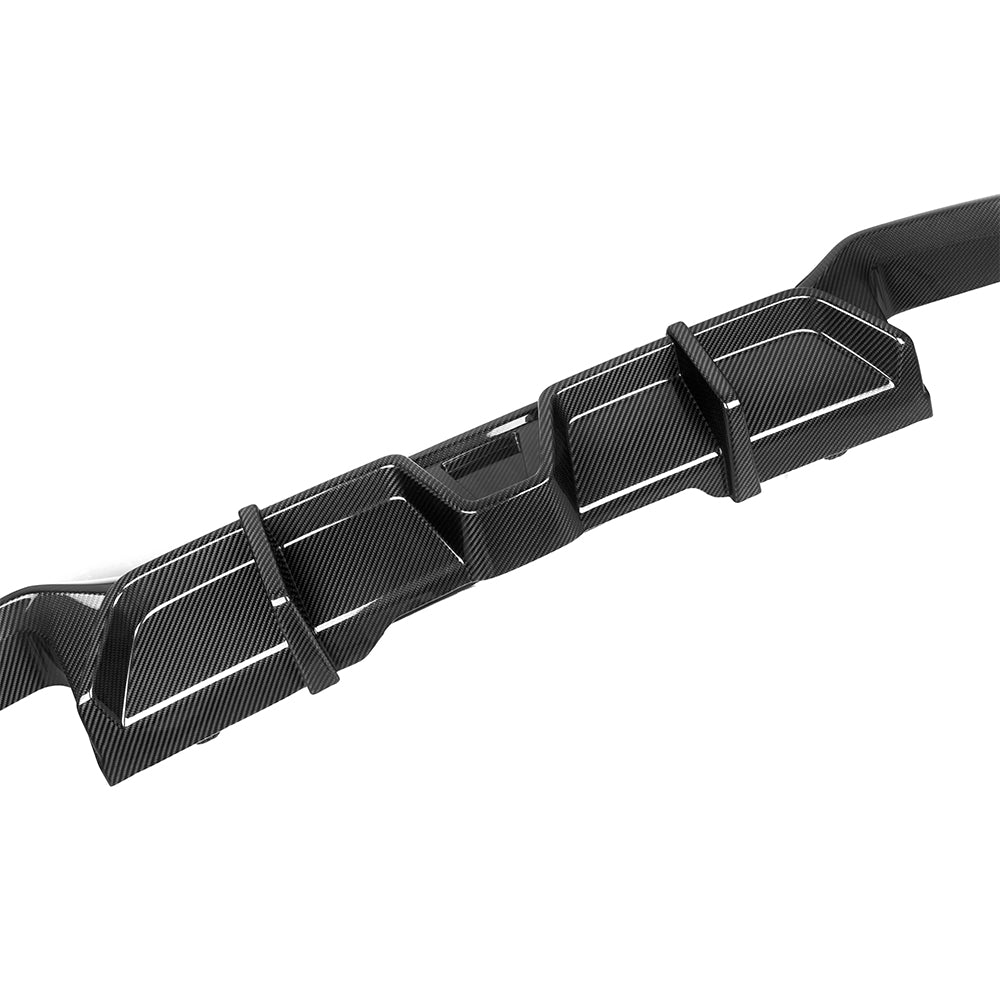 SOOQOO BMW X4 G02 LCI Prepreg Carbon Fiber Rear Diffuser