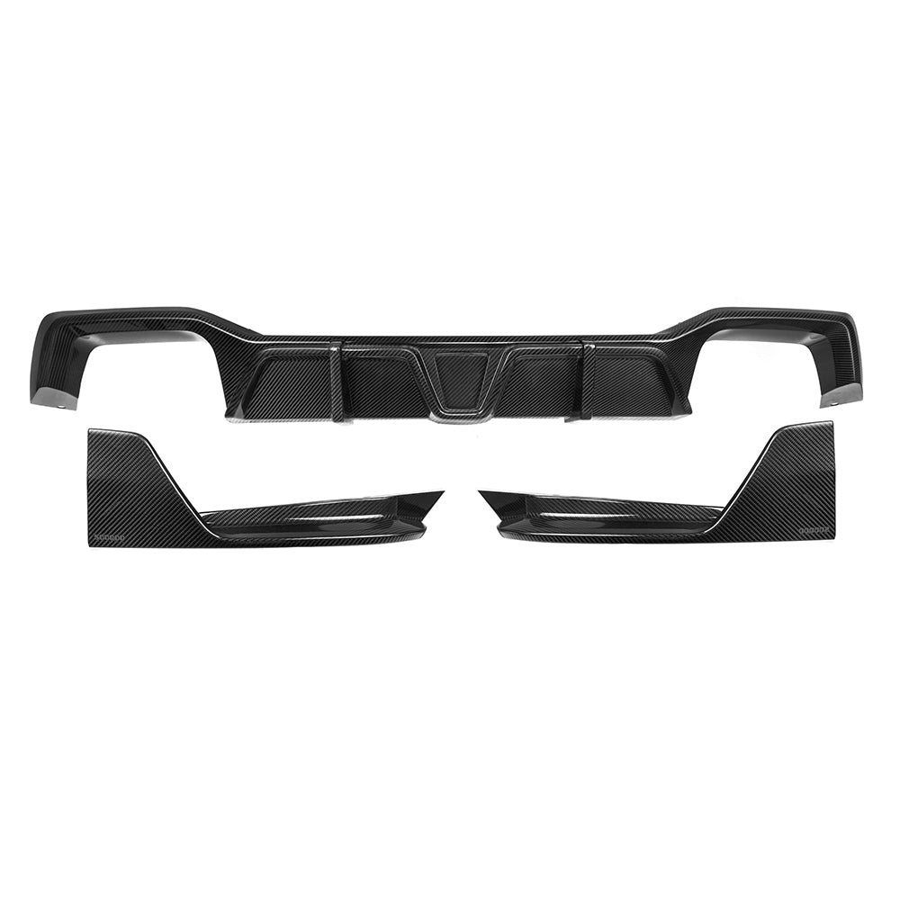X4m Rear Diffuser X4M F98 LCI Rear Diffuser Aero Styling Part | Sooqoo Carbon