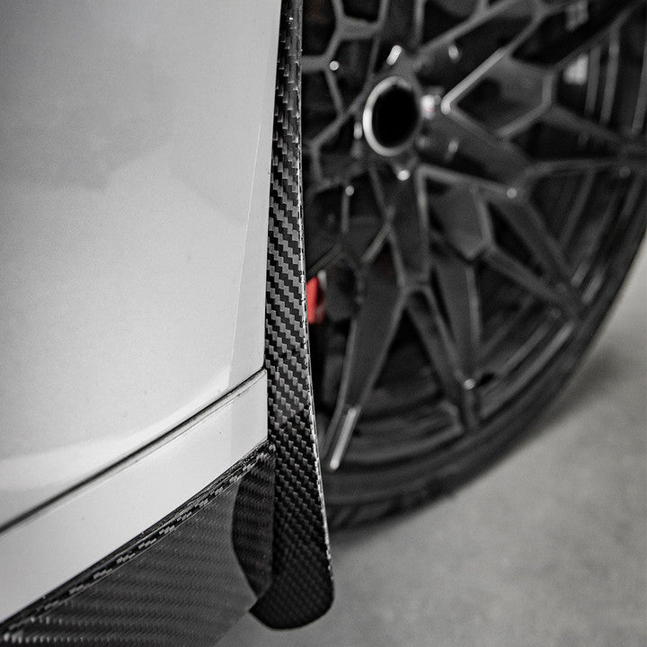 SOOQOO BMW M3 G80 G81 Carbon Fiber Front Mud Flaps | SOOQOO Carbon