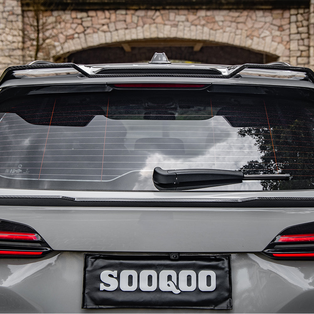 SOOQOO BMW X5 G05 Carbon Fiber Roof Spoiler