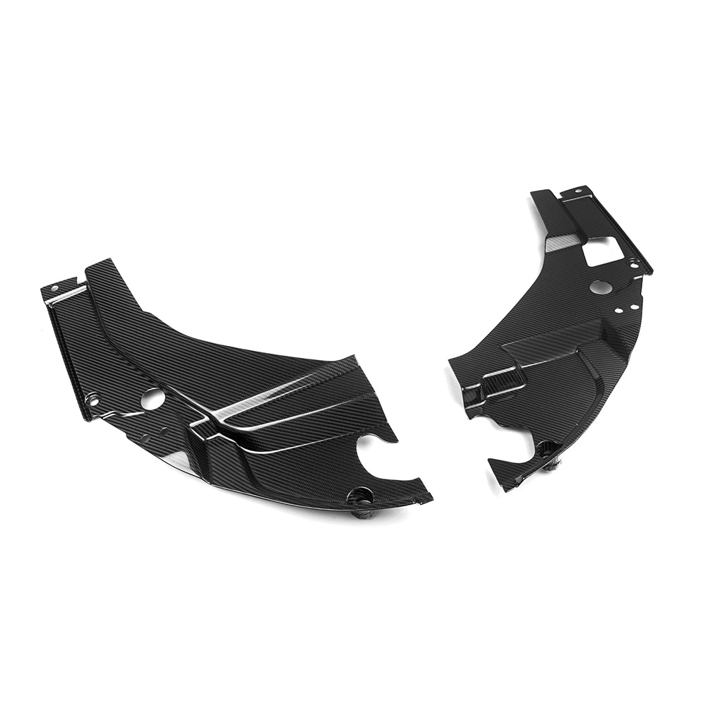 SOOQOO M2 G87 Prepreg Carbon Fiber Engine Room Side Cover Trims