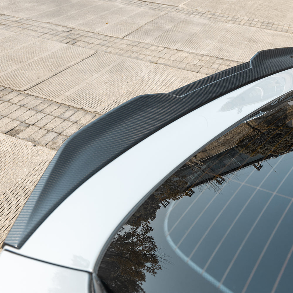 SOOQOO BMW X4M F98 Prepreg Carbon Fiber Rear Spoiler