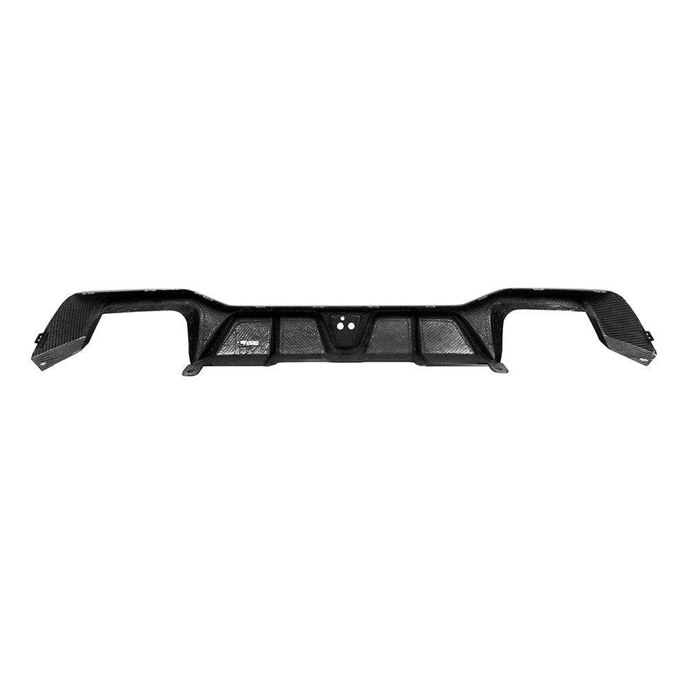 SOOQOO BMW X4M F98 LCI Prepreg Carbon Fiber Rear Diffuser