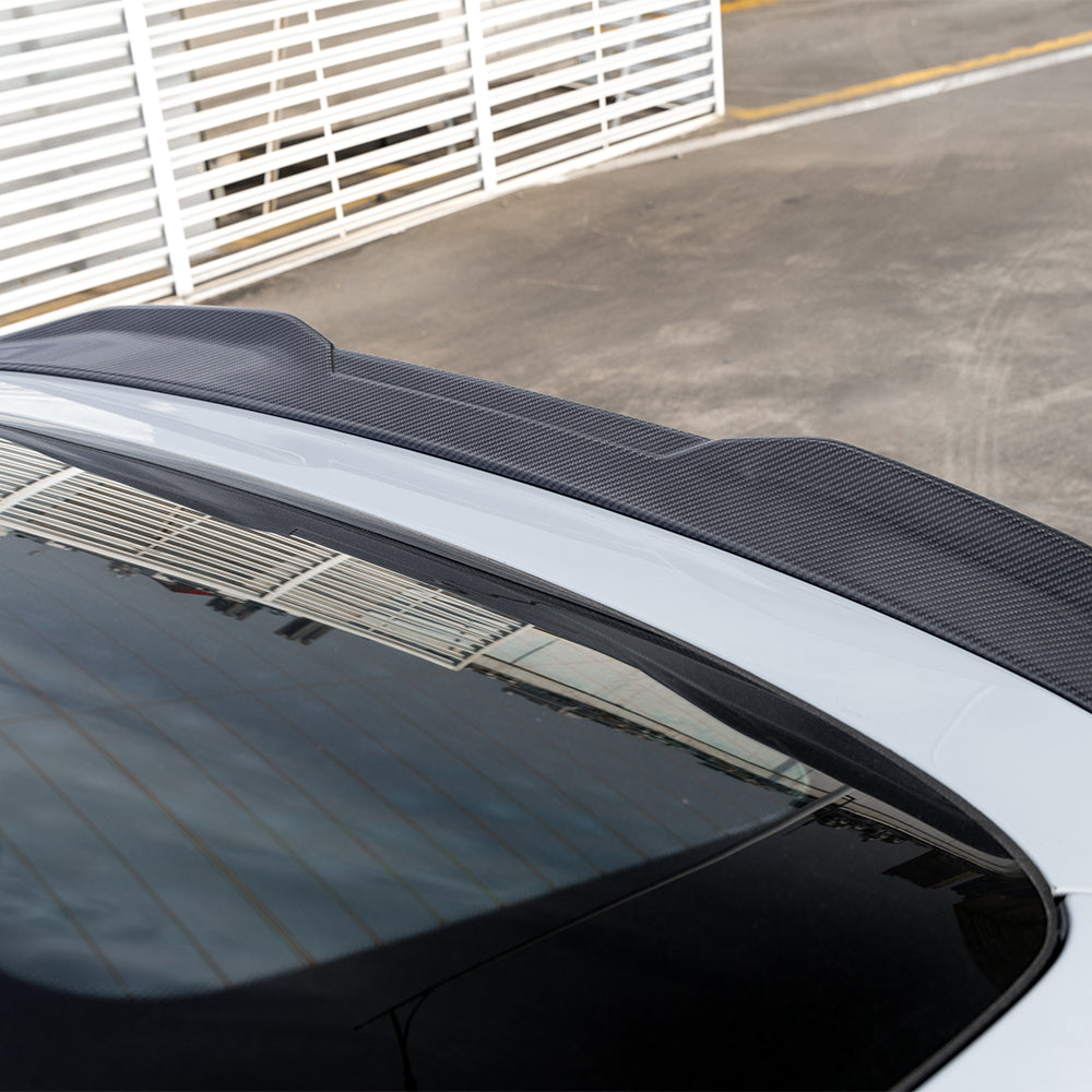 SOOQOO BMW X4M F98 Prepreg Carbon Fiber Rear Spoiler