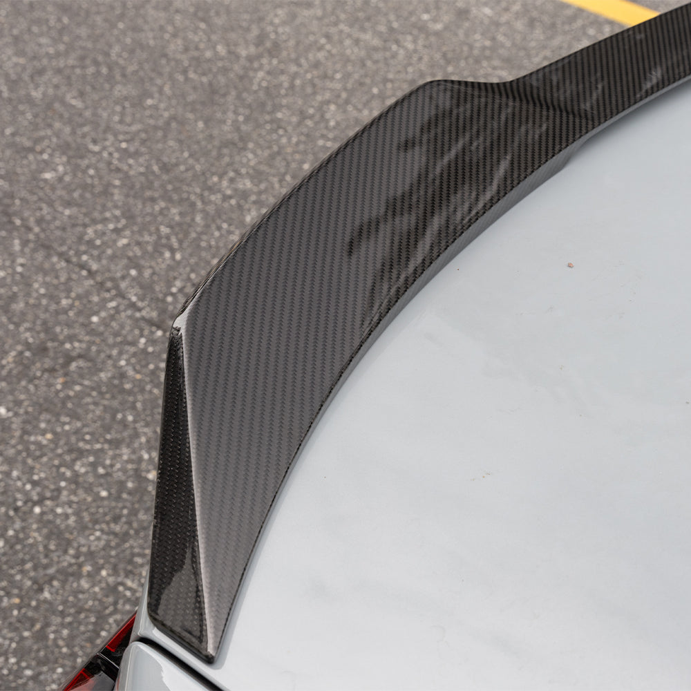 SOOQOO BMW 2 Series F74 Rear Spoiler In Prepreg Carbon Fiber