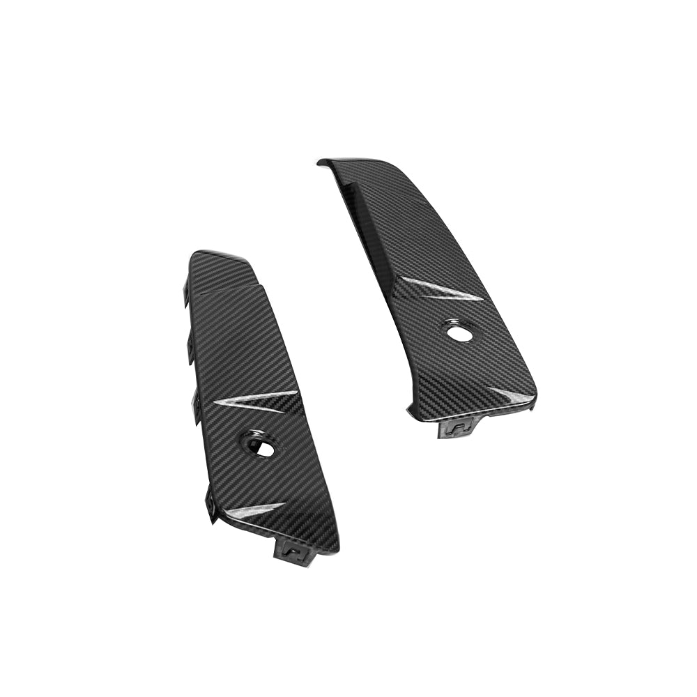SOOQOO BMW X3 G45 Rear Bumper Inserts In Prepreg Carbon Fiber