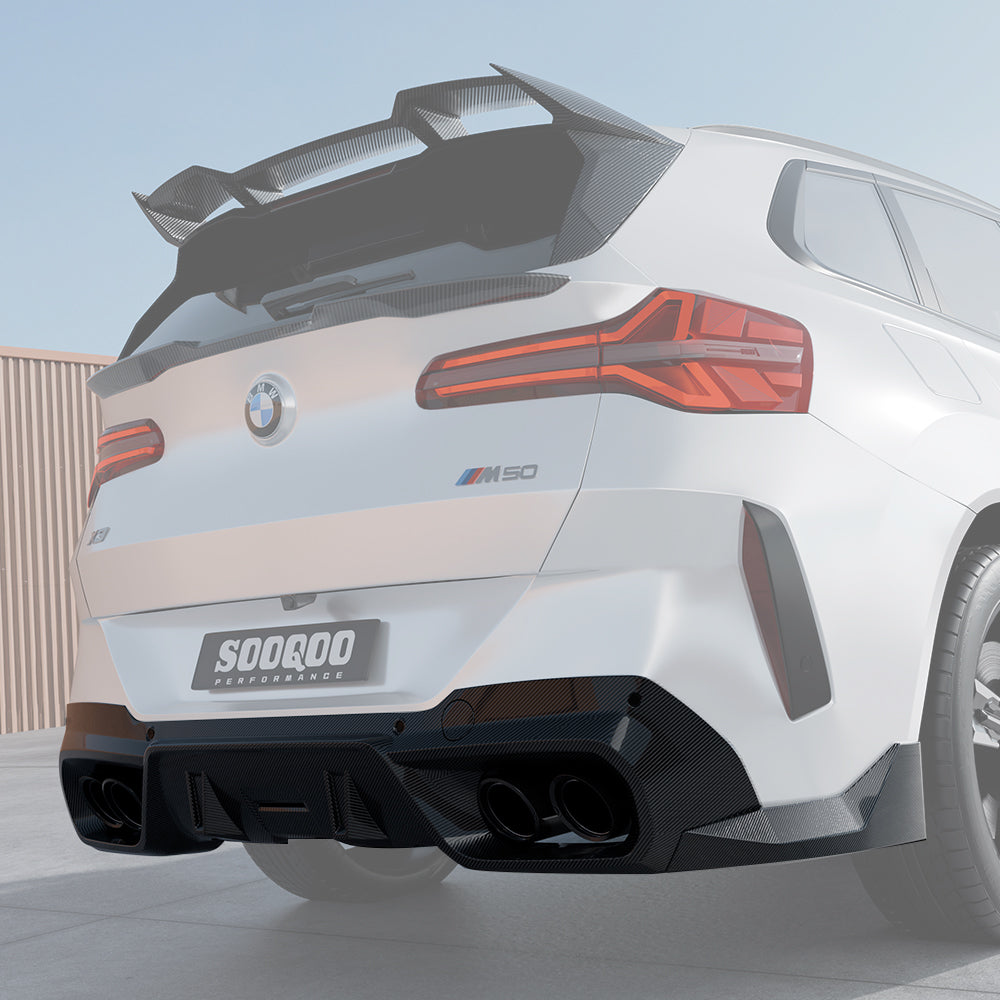 G45 X3 CARBON FIBER REAR DIFFUSER