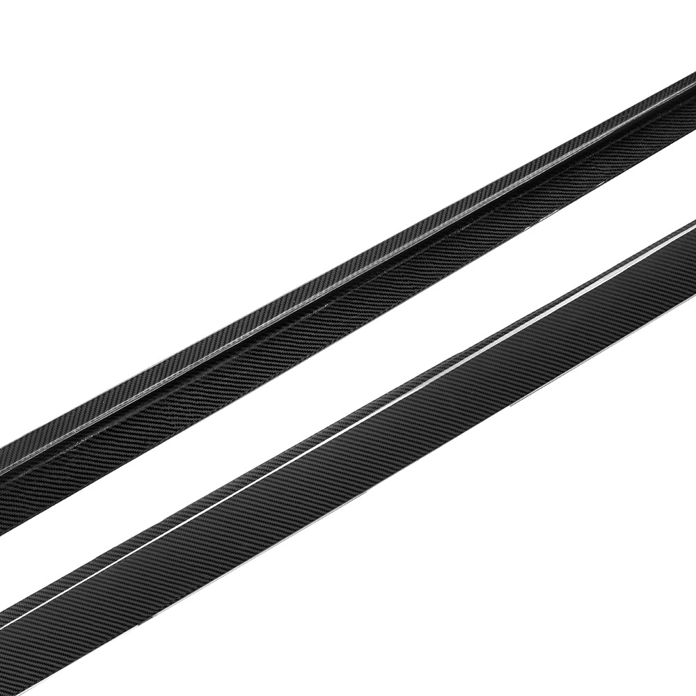 SOOQOO MERCEDES-AMG CLE 53 C236 Side Skirt In Prepreg Carbon Fiber