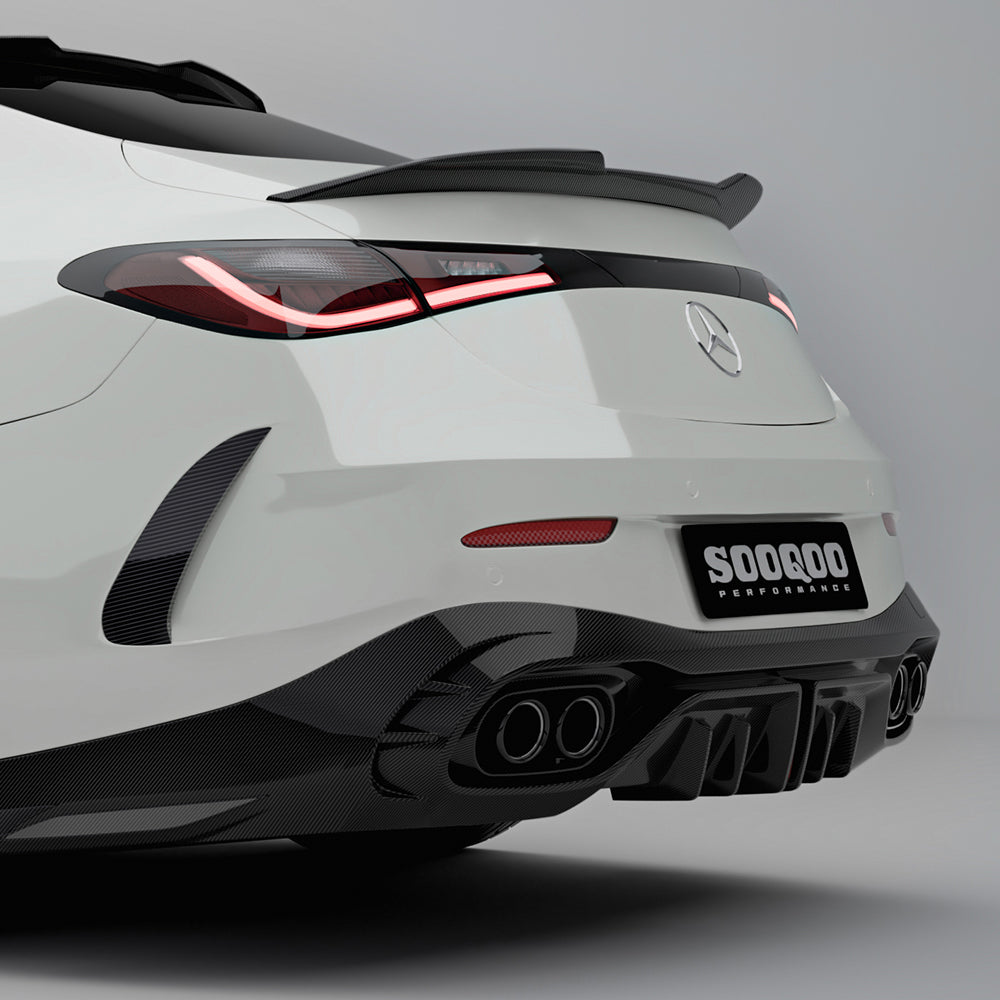 MERCEDES CLE A236 CARBON FIBER TRUNK SPOILER