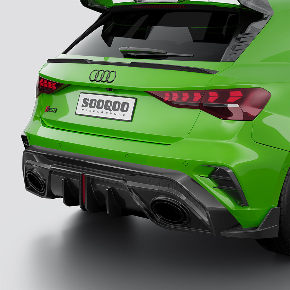 AUDI RS3 Sportback 8Y Carbon Diffuser