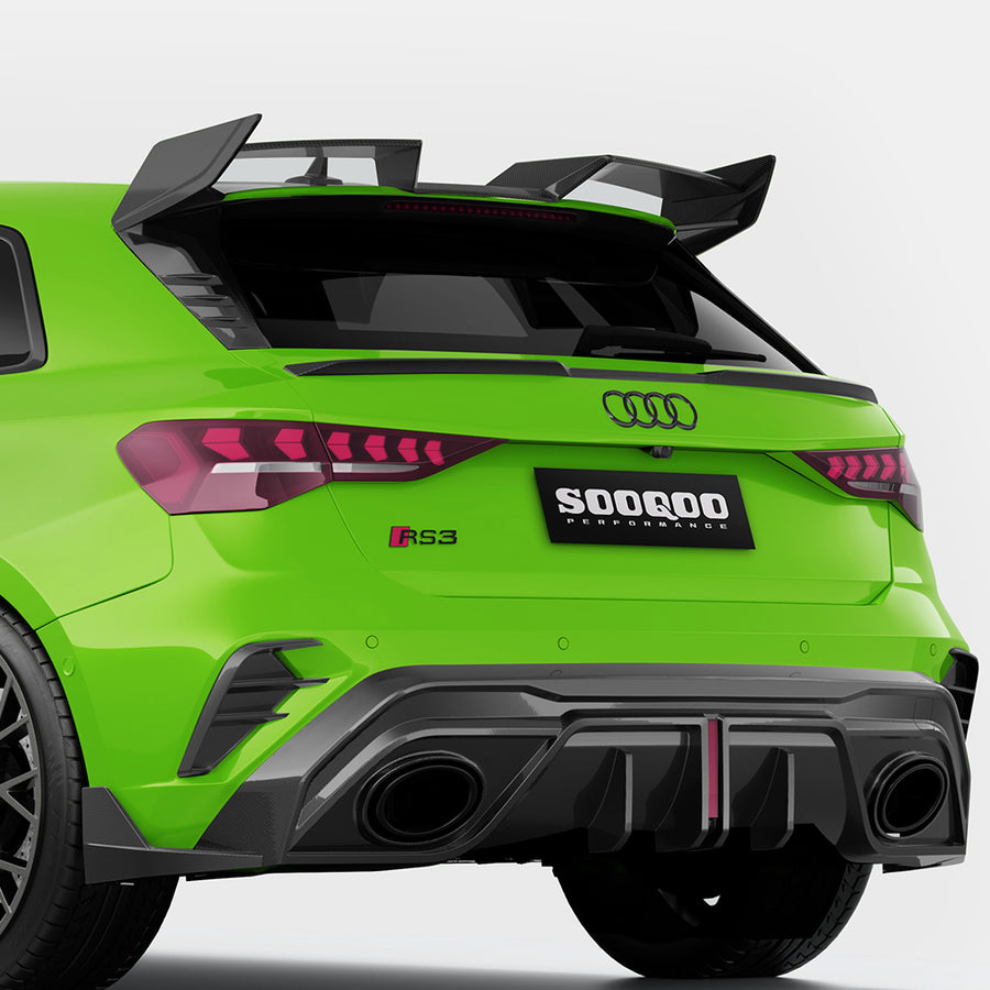 AUDI RS3 Sportback 8Y Carbon Fiber Mid Spoiler