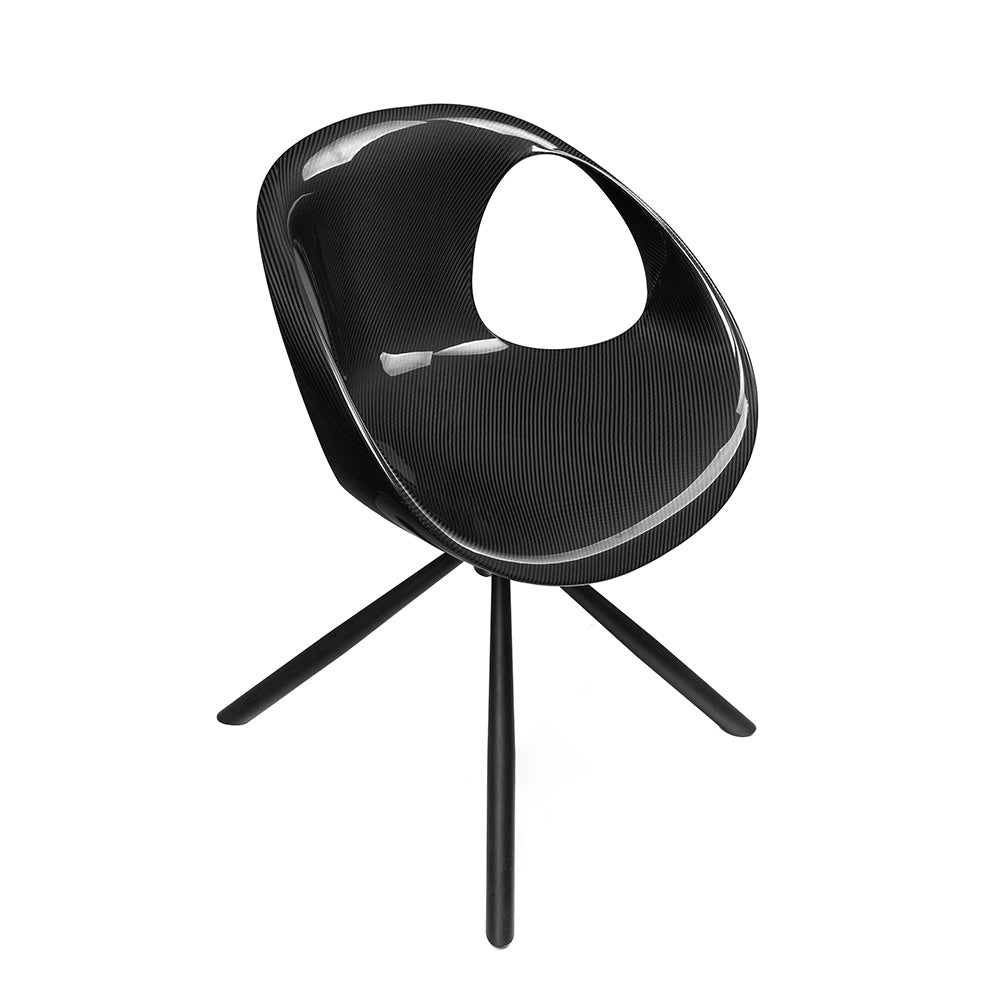 SOOQOO Modern Chair In Prepreg Carbon Fiber