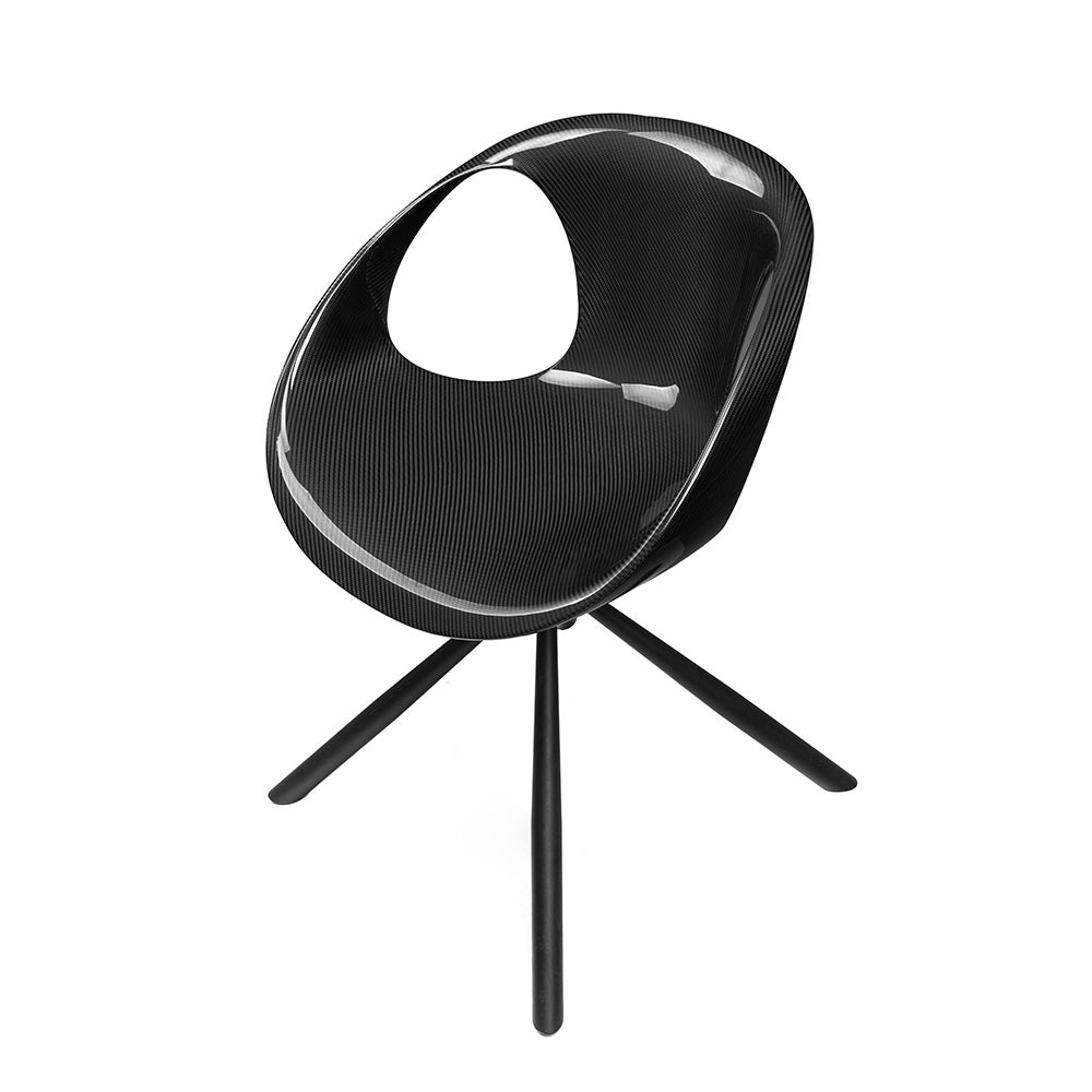 SOOQOO Modern Chair In Prepreg Carbon Fiber