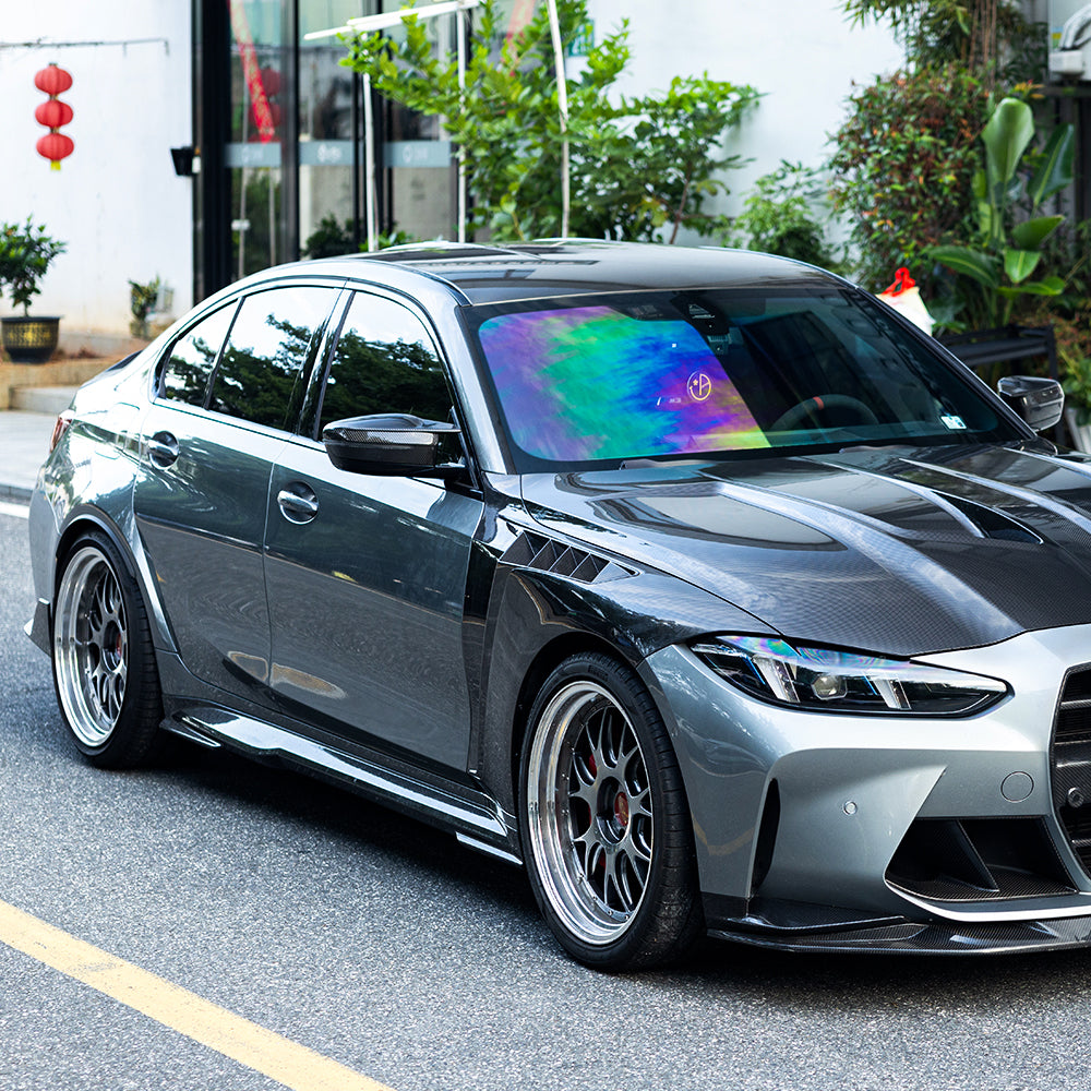 SOOQOO BMW M3 G80 Side Fenders In Prepreg Carbon Fiber