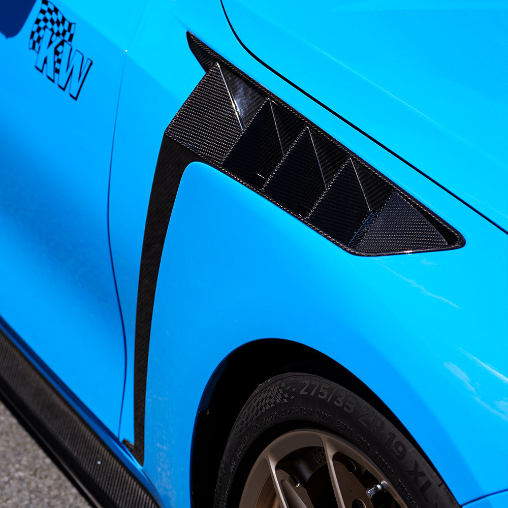 SOOQOO BMW M3 G80 Side Fenders In White Primer Finish