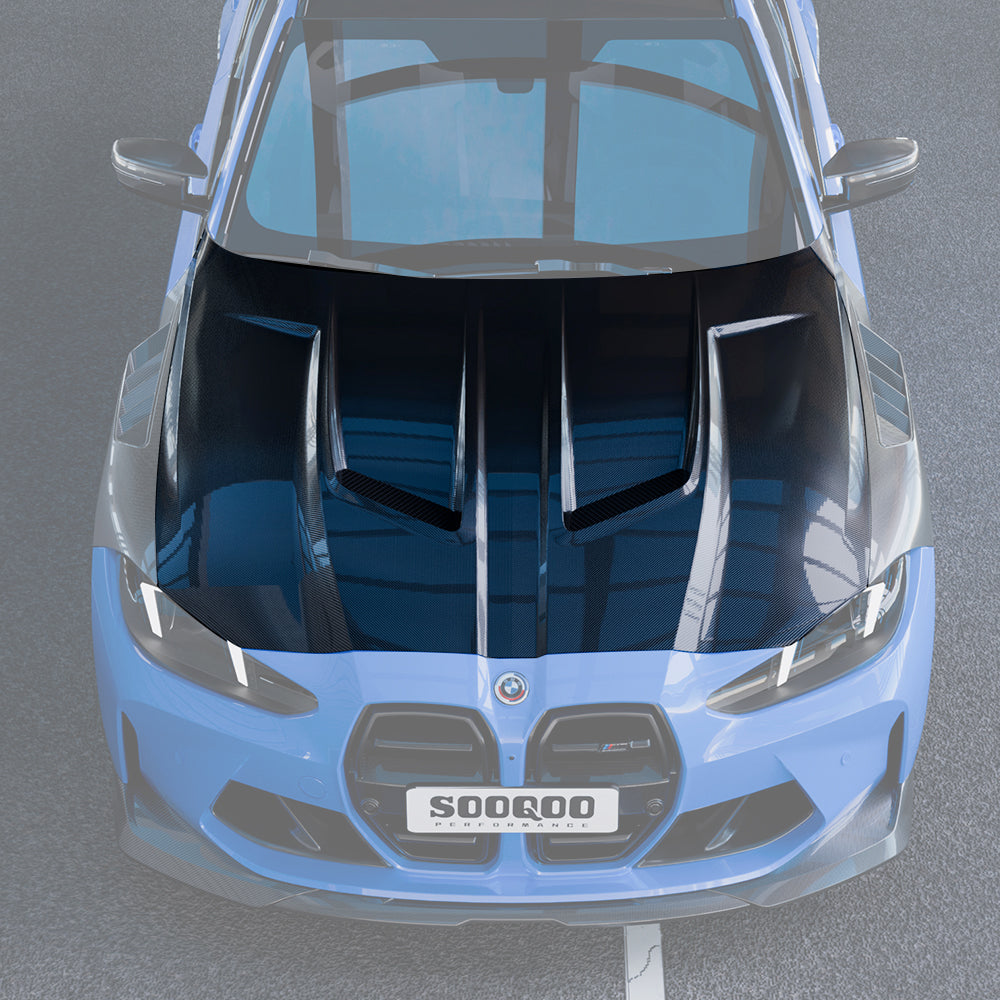 BMW M3 G80 CARBON FIBER BONNET