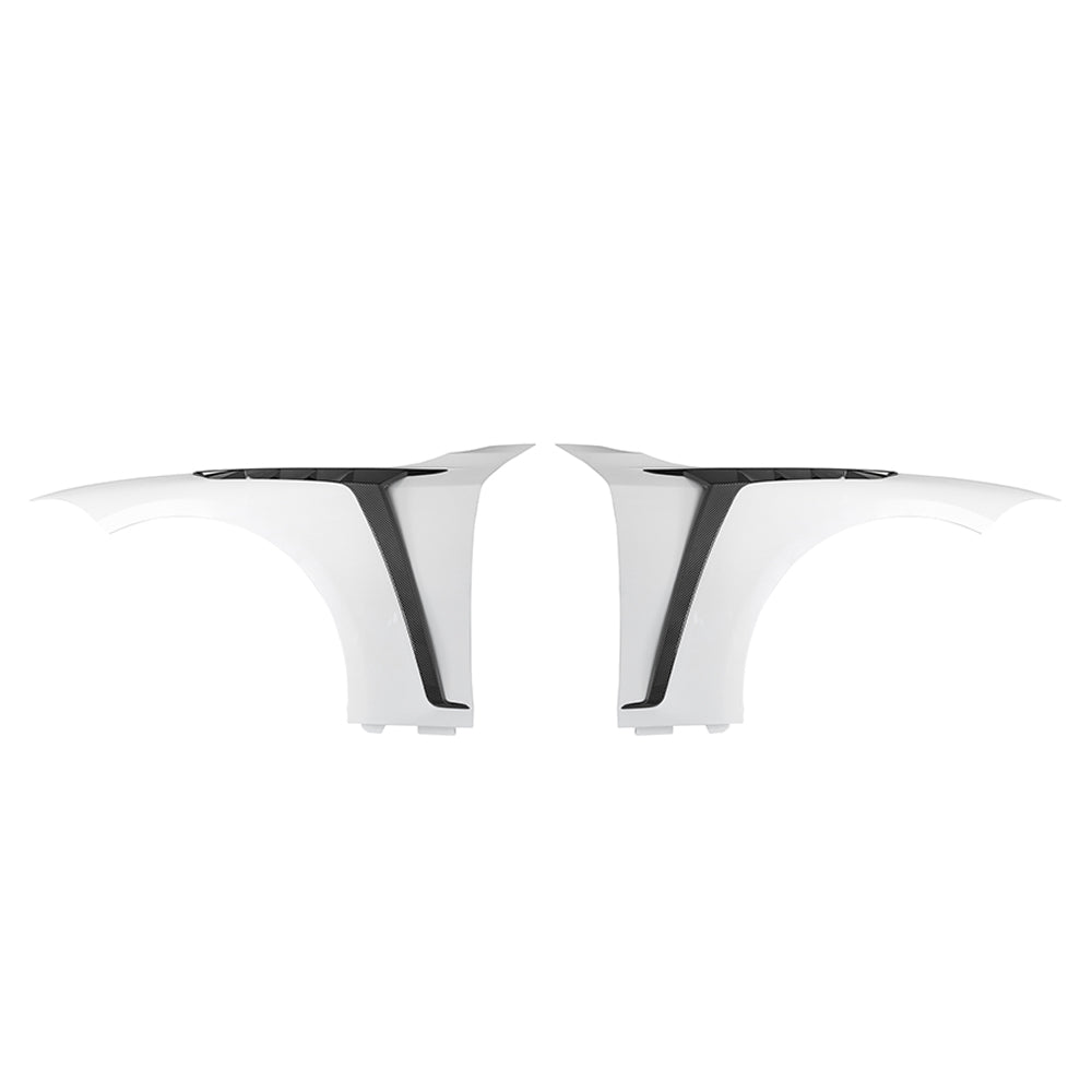SOOQOO BMW M4 G82 Side Fenders In White Primer Finish