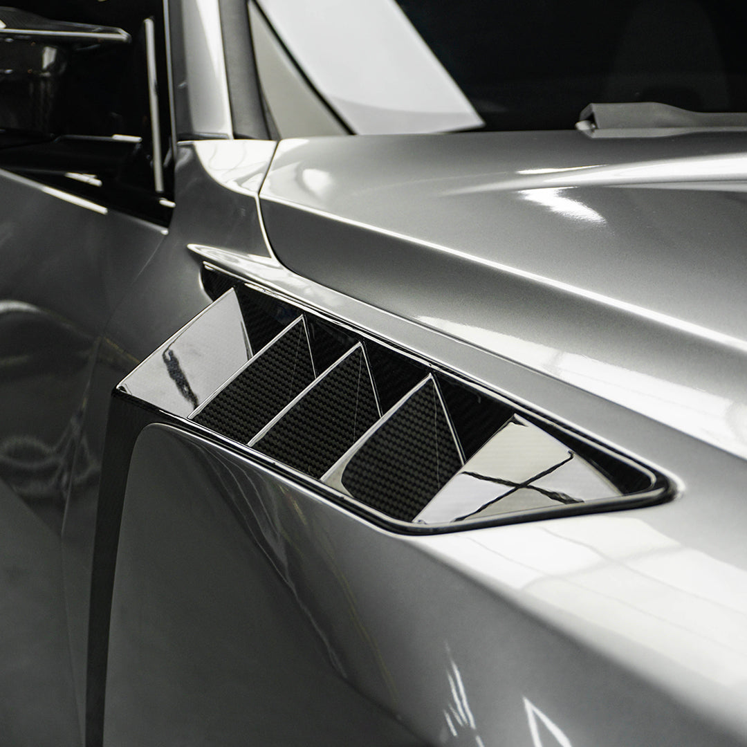 SOOQOO BMW M4 G82 Side Fenders In White Primer Finish