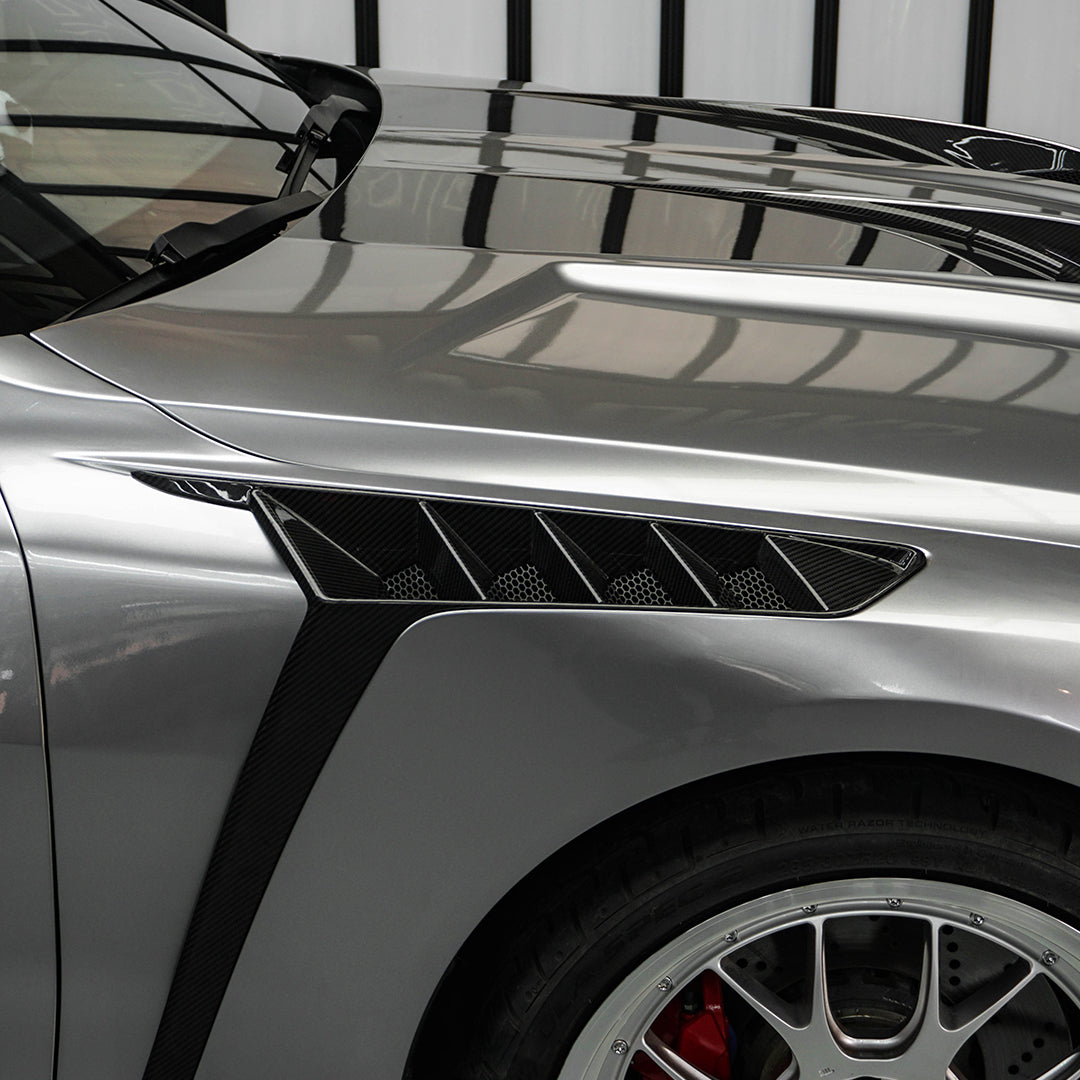 SOOQOO BMW M4 G82 Side Fenders In White Primer Finish
