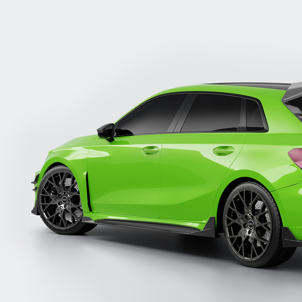 RS3 8Y Carbon Side Skirt