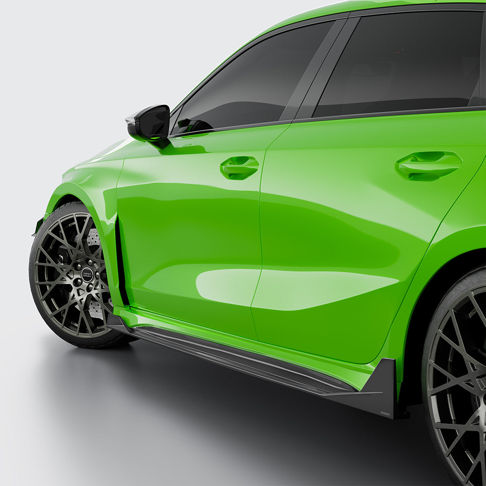 AUDI RS3 8Y Carbon Fiber Side Skirt