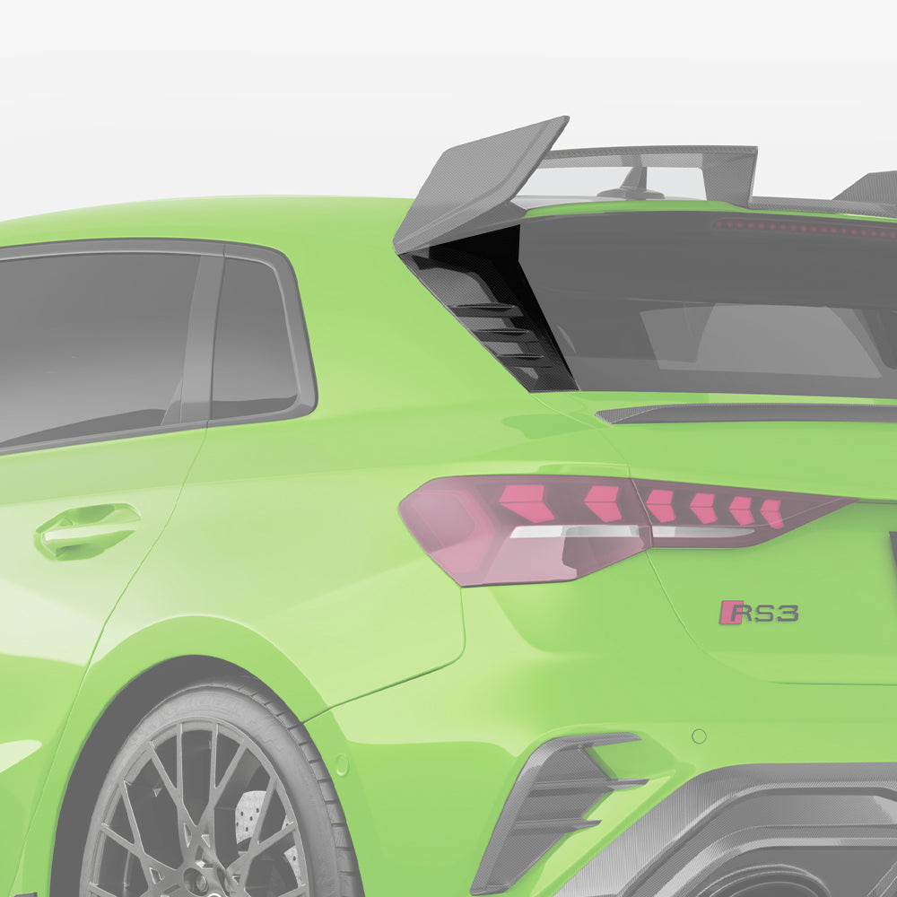 AUDI RS3 Sportback 8Y Carbon Fiber Rear Window Insert