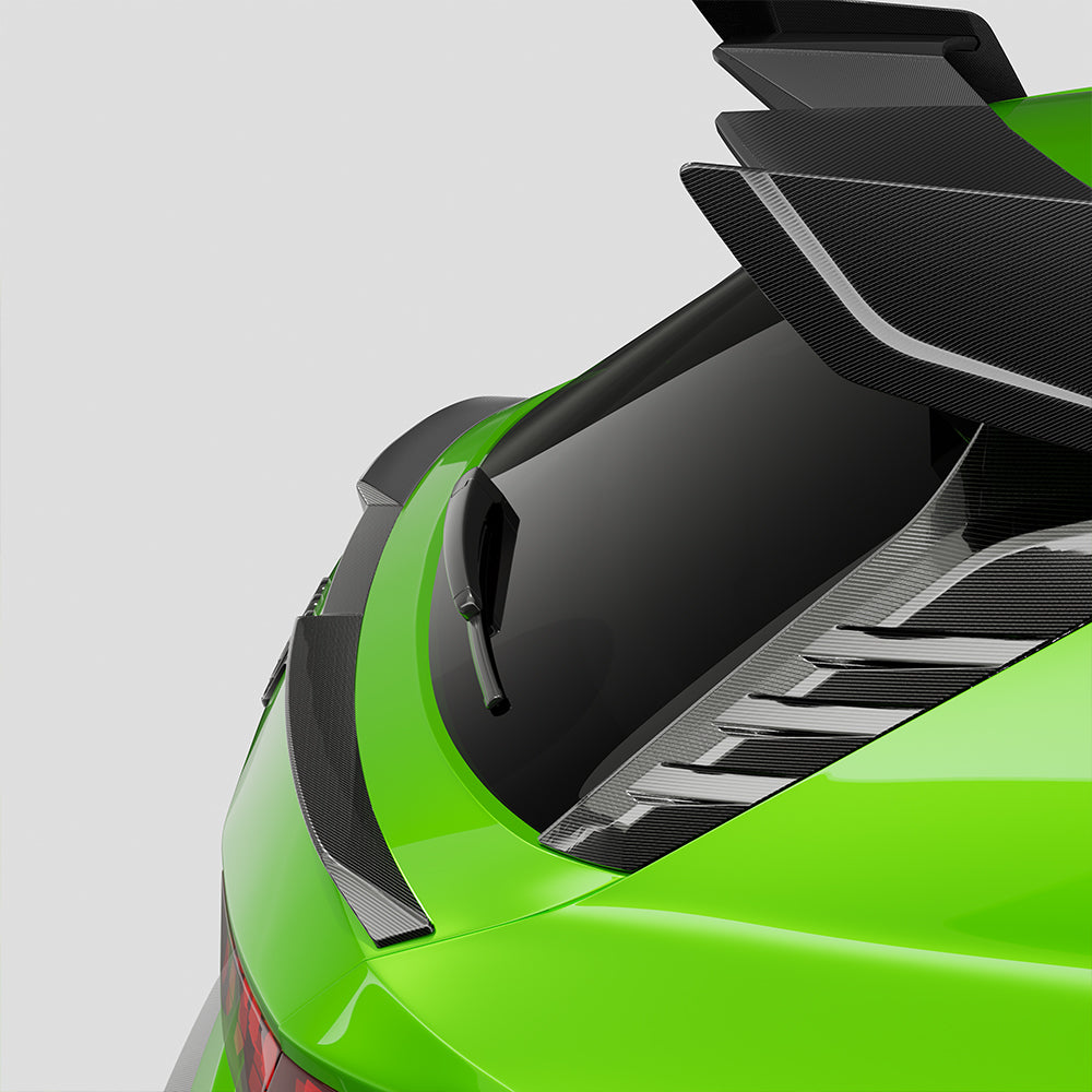 AUDI RS3 Sportback 8Y Carbon Rear Window Fins