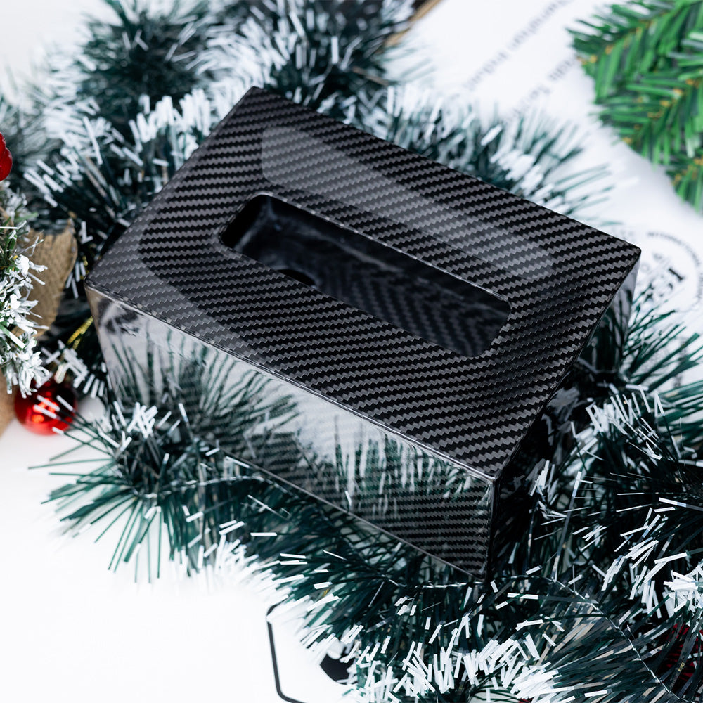 SOOQOO V1 Tissue Box In Prepreg Carbon Fiber