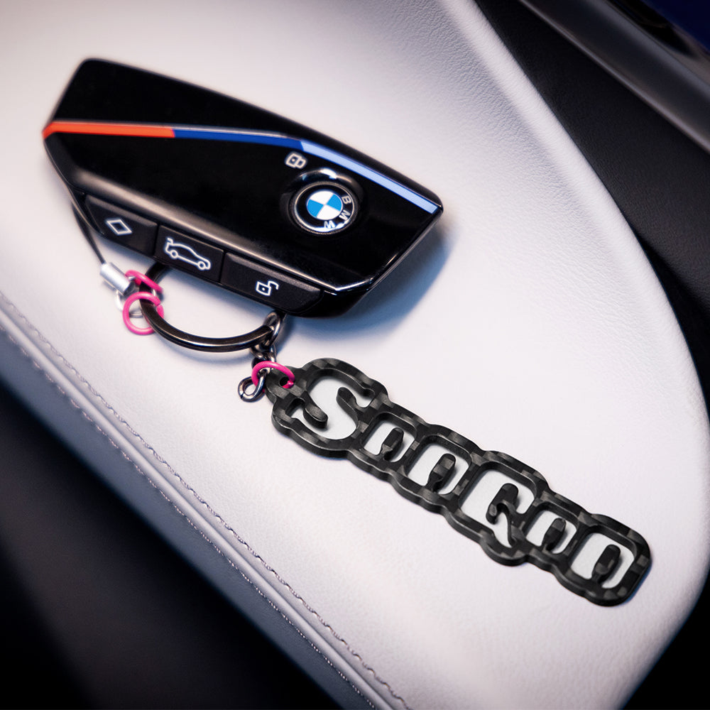 SOOQOO V2 Keychain In Prepreg Carbon Fiber