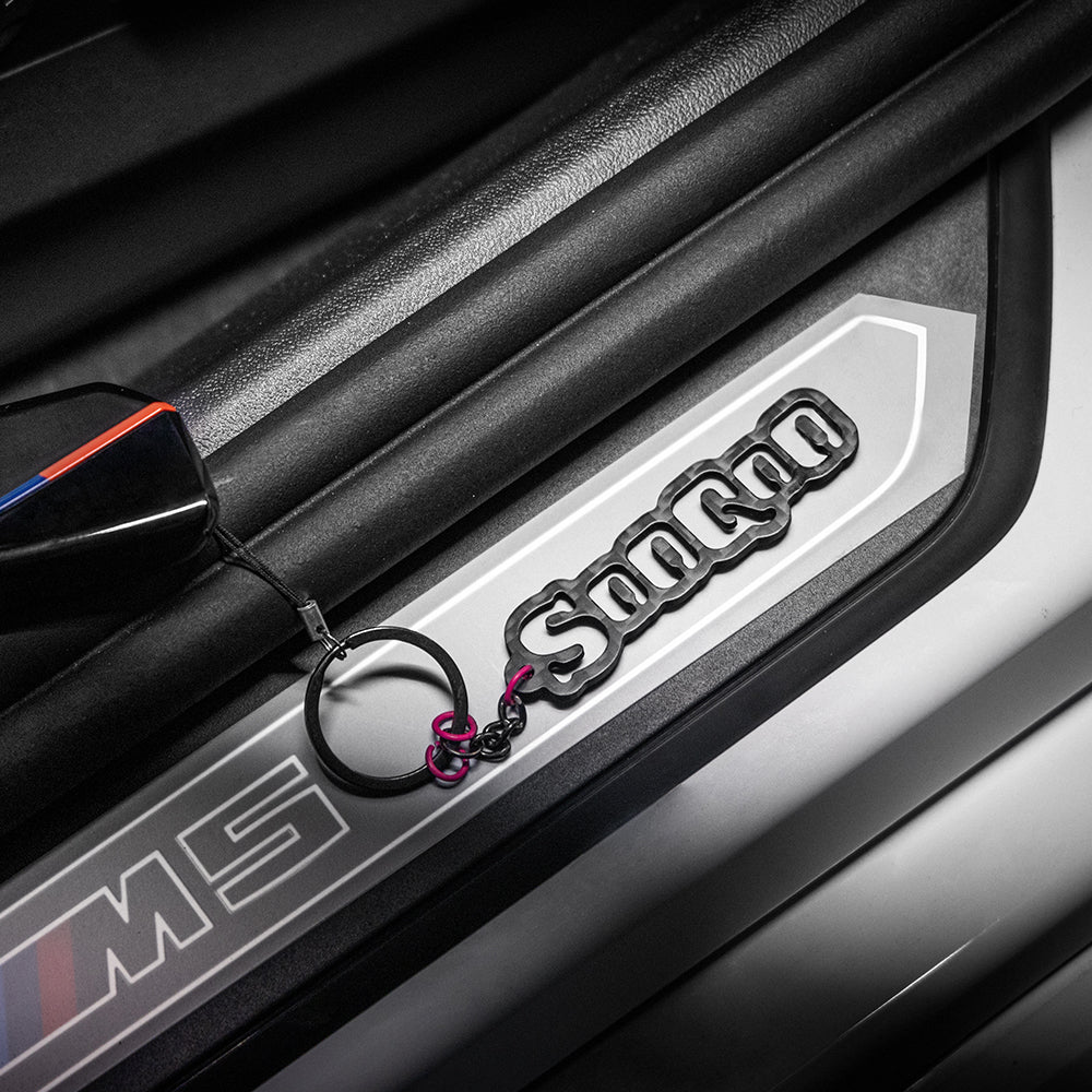 SOOQOO V2 Keychain In Prepreg Carbon Fiber