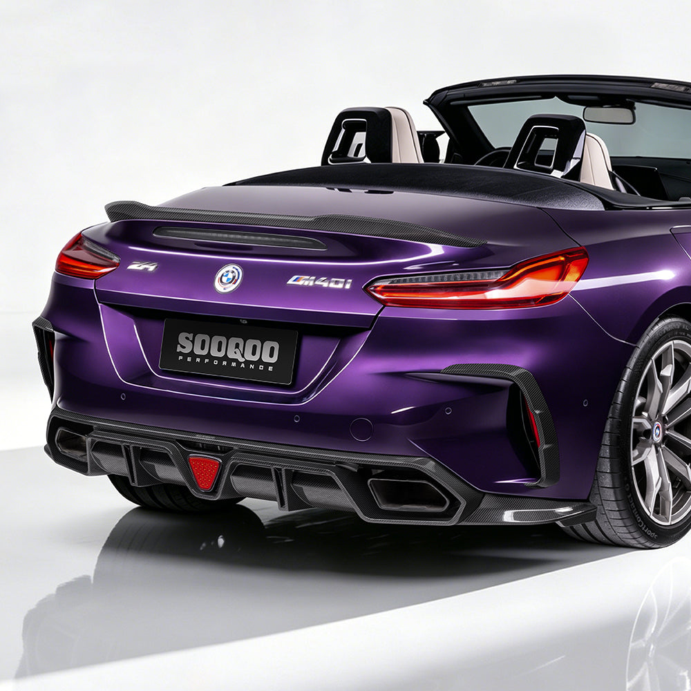 BMW Z4 G29 Prepreg Carbon Fiber Rear Diffuser
