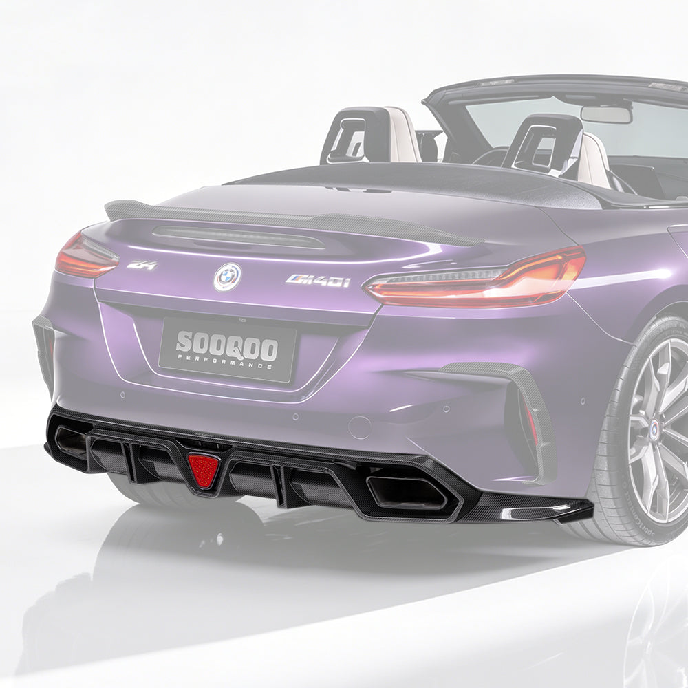 BMW Z4 G29 Carbon Fiber Rear Diffuser