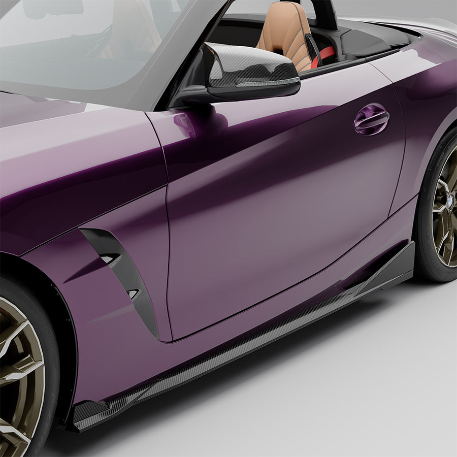 BMW Z4 G29 Prepreg Carbon Fiber Side Skirt