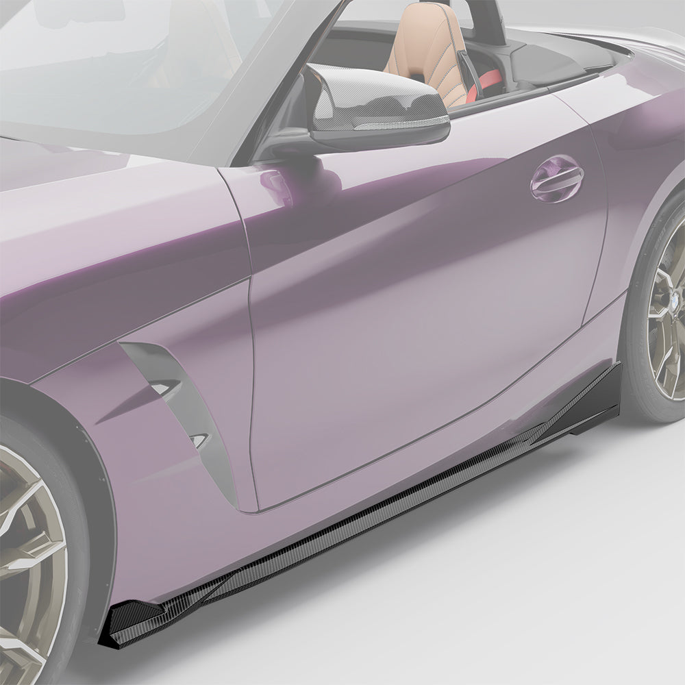 BMW Z4 G29 Carbon Fiber Side Skirt