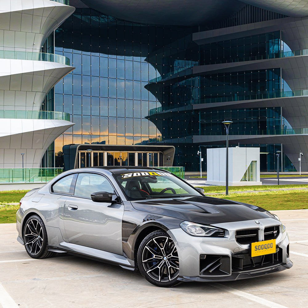 SOOQOO BMW M2 G87 Side Fenders In Prepreg Carbon Fiber