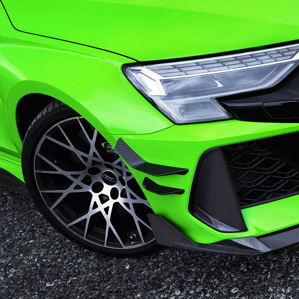 AUDI RS3 8Y Sportback Carbon Fiber Front Canards