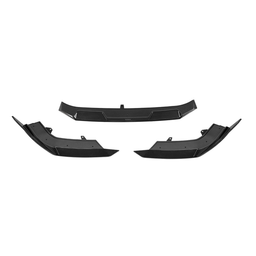 SOOQOO AUDI RS3 8Y Facelift Front Lip In Prepreg Carbon Fiber