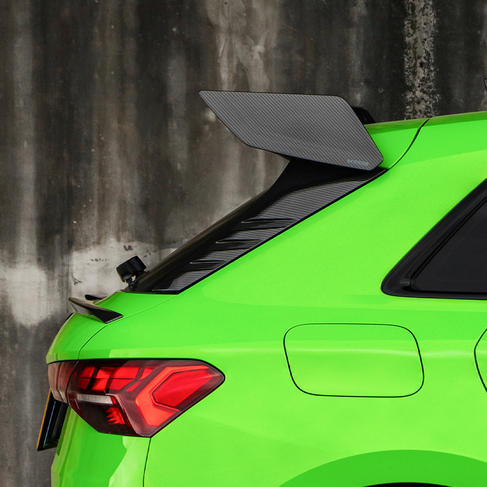 RS3 8Y.5 Sportback Carbon Fiber Rear Window Inserts