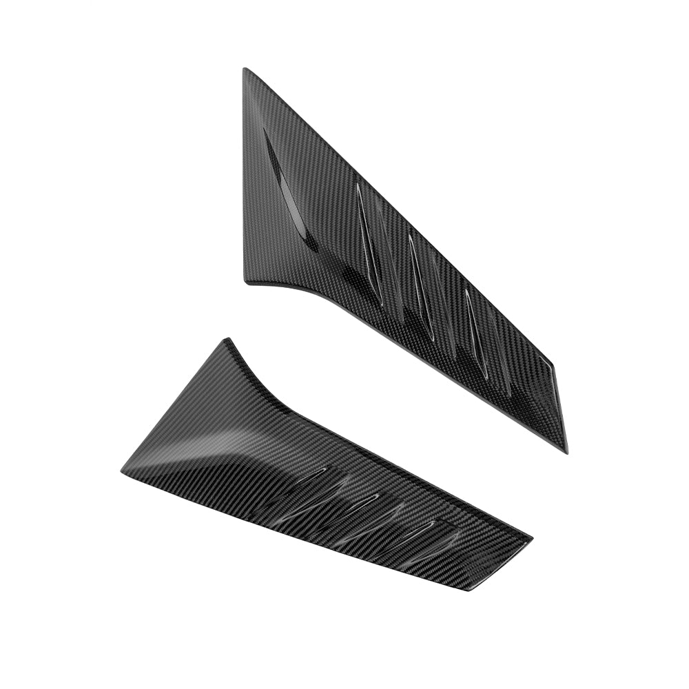 RS3 8Y Facelift Sportback Carbon Fiber Rear Window Inserts