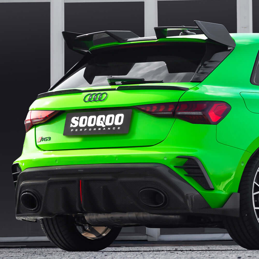 AUDI RS3 Sportback 8Y Facelift Carbon Fiber Rear Spoiler