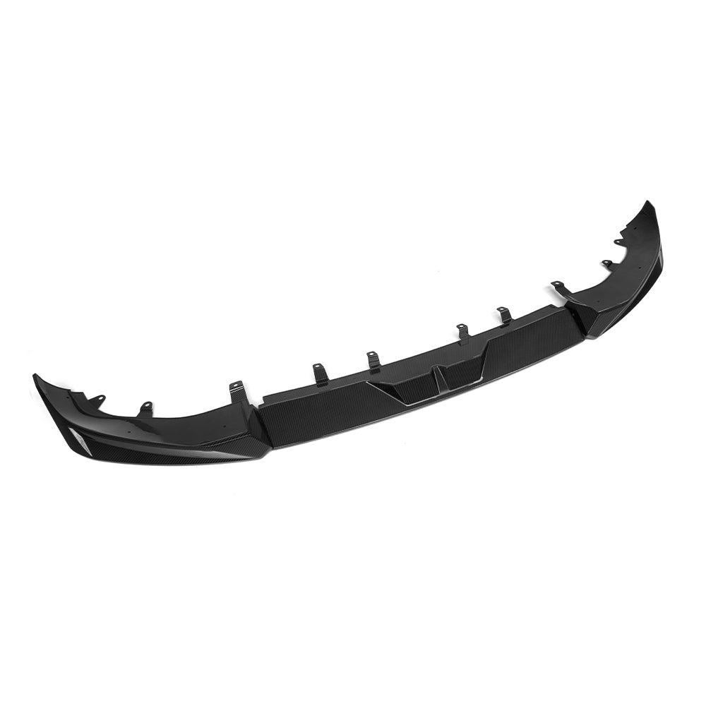 SOOQOO BMW X7 G07 LCI Front Lip In Gloss Carbon